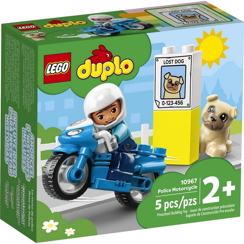 Lego - DUPLO MOTOCICLETA DE POLITIE 10967