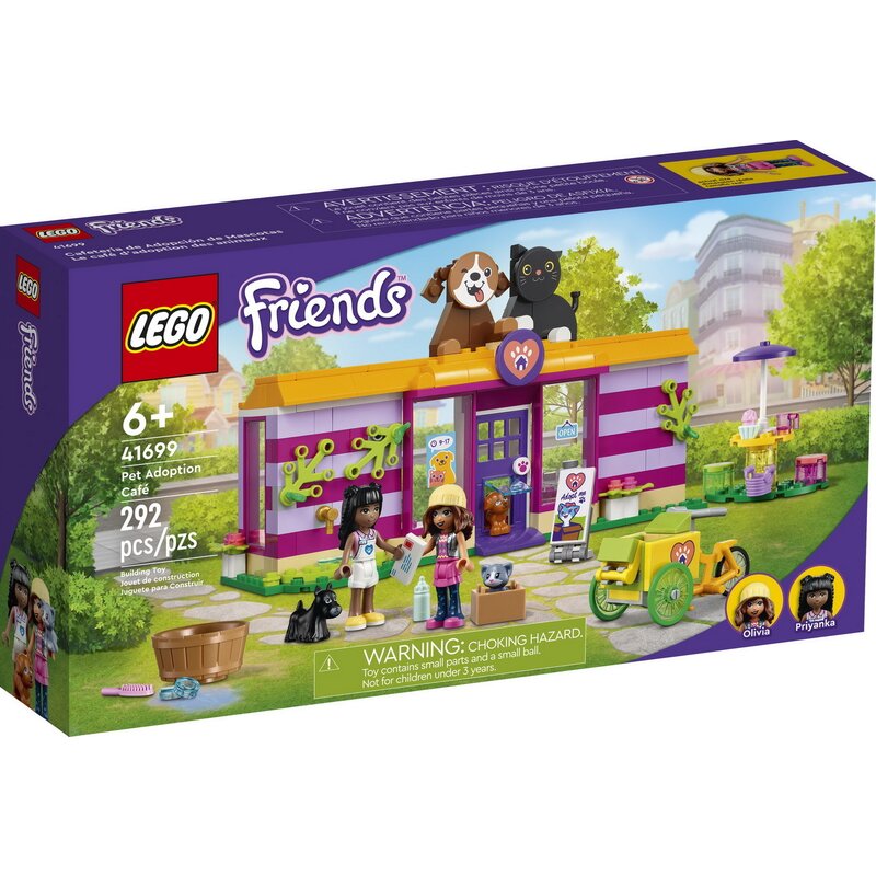Lego - FRIENDS CAFENEAUA DE LA ADAPOSTUL PENTRU ADOPTIA ANIMALUTELOR 41699