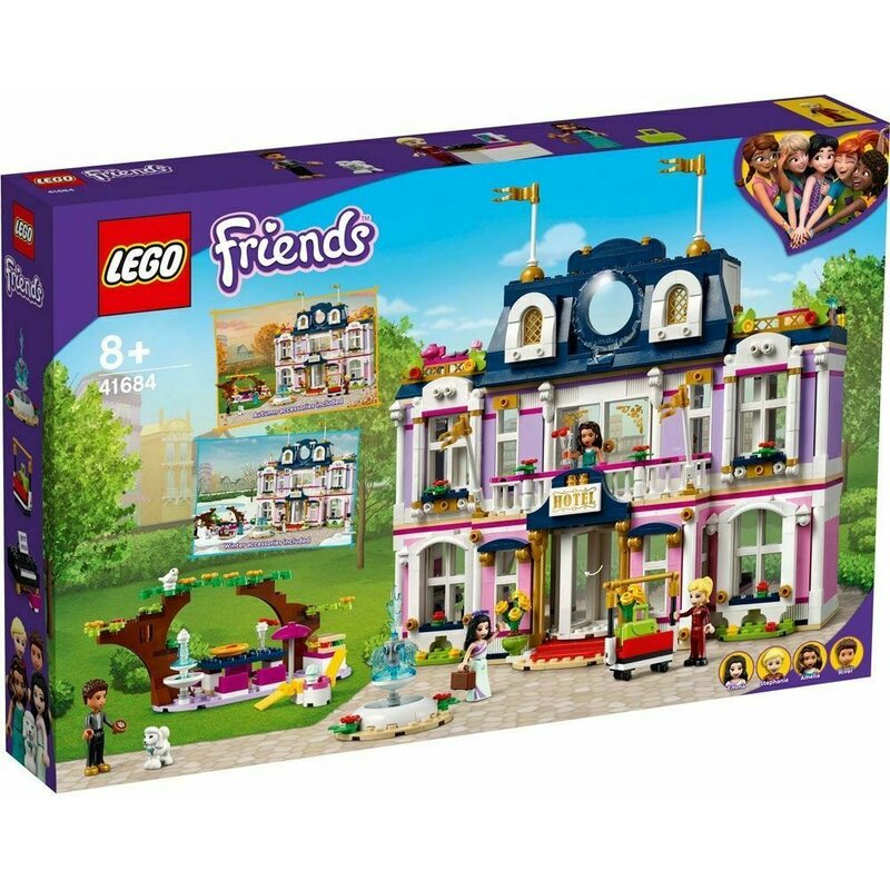 Lego - friends grand hotel in orasul heartlake 41684