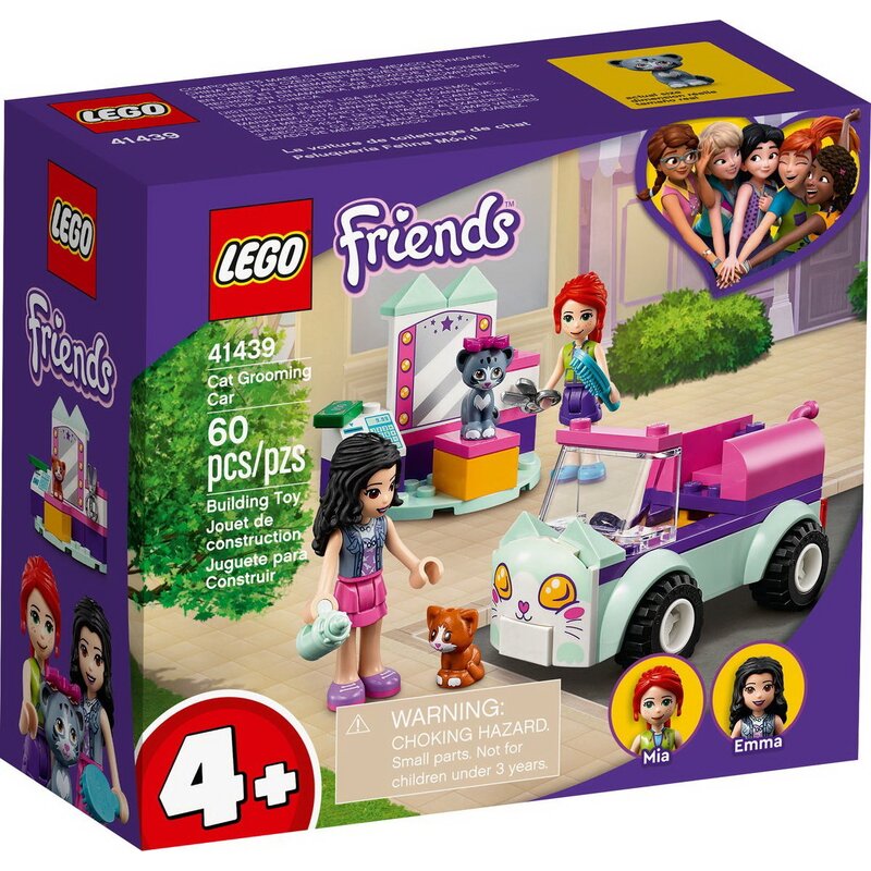 Lego - friends masina pentru ingrijirea pisicilor 41439