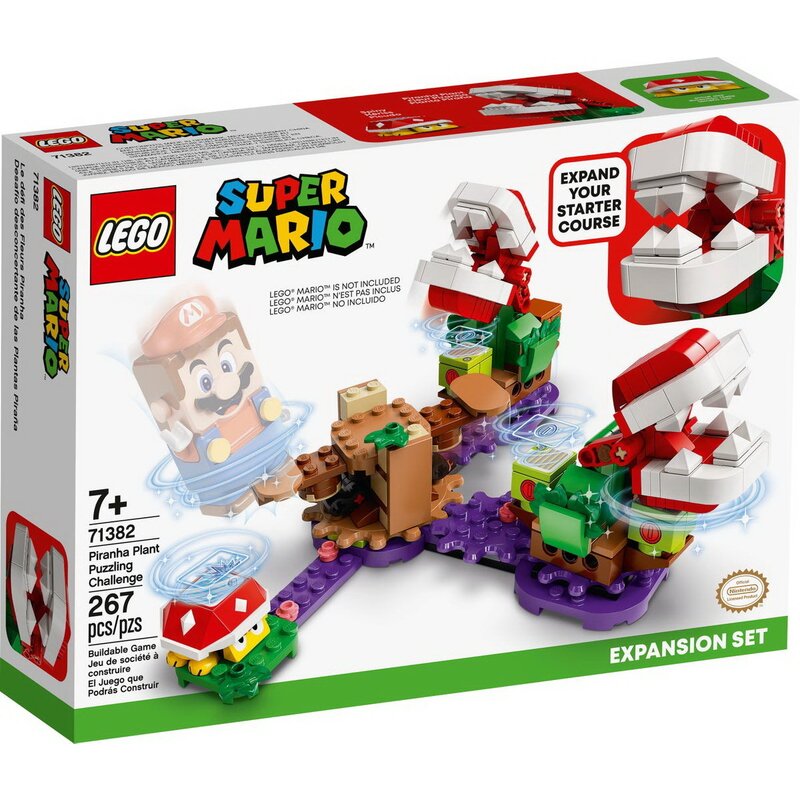 Lego - leaf set de extindere provocarea plantei piranha 71382