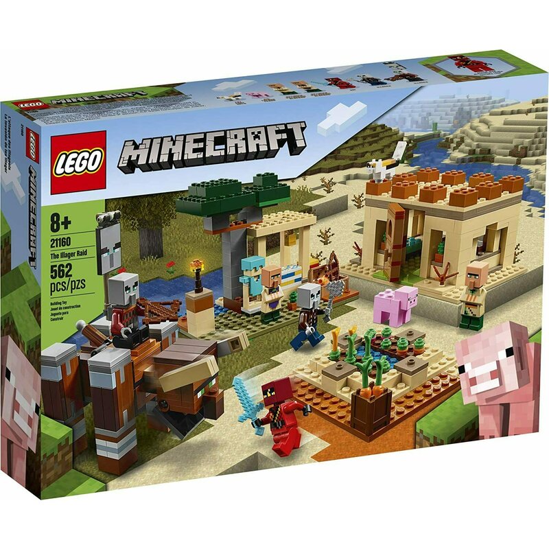 Lego - minecraft raidul illager 21160