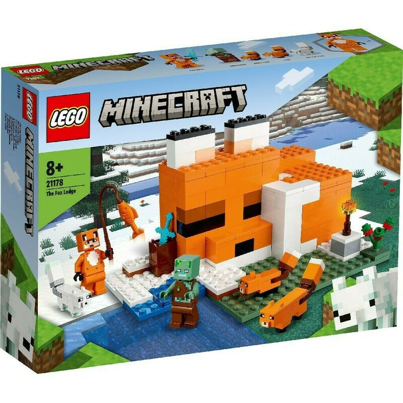 LEGO MINECRAFT VIZUINA VULPILOR 21178