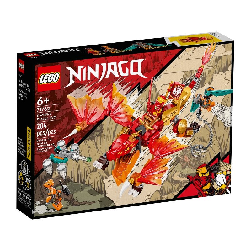 Lego - ninjago dragonul evo de foc al lui kai 71762