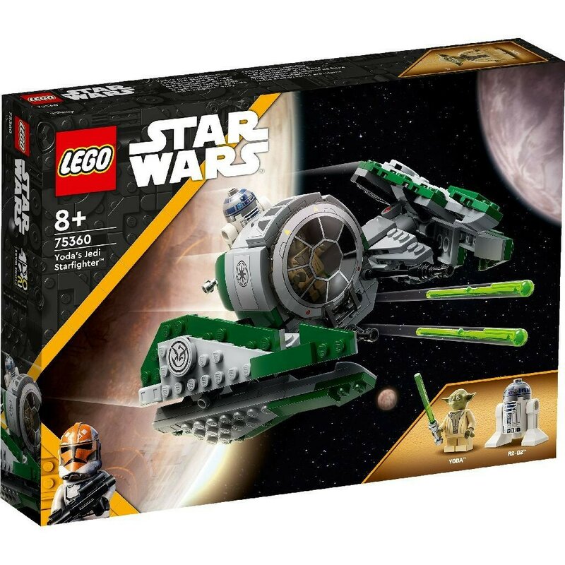 războiul stelelor episodul vi întoarcerea lui jedi LEGO STAR WARS JEDI STARFIGHTER A LUI YODA 75360