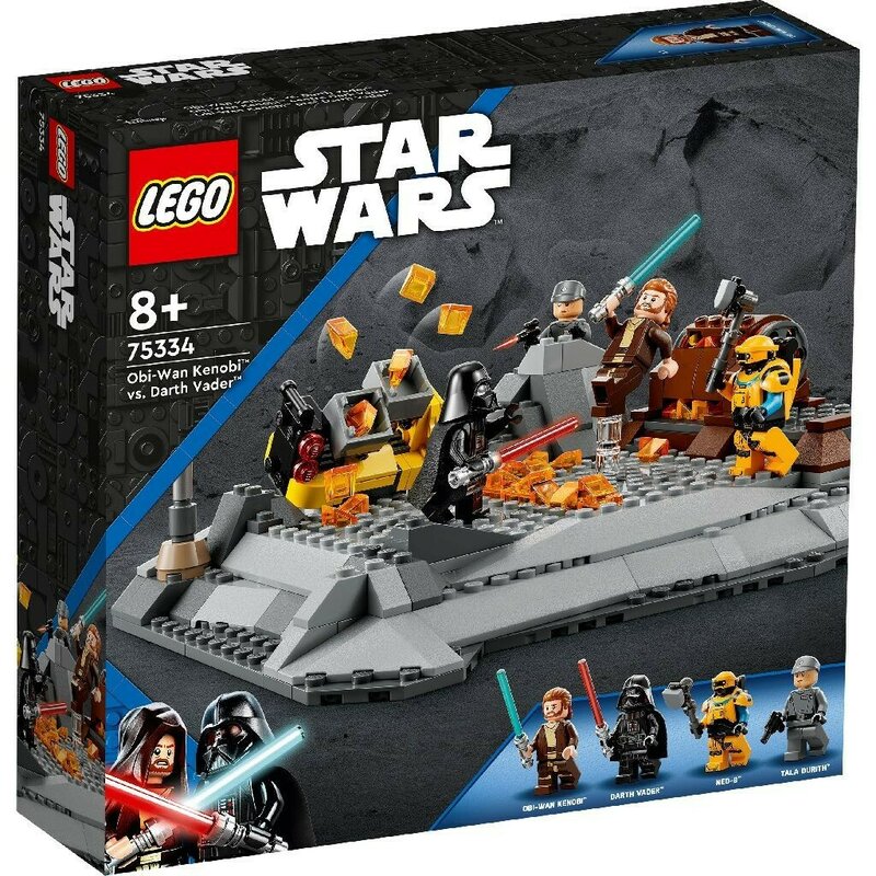 LEGO STAR WARS OBI-WAN KENOBIA VS DARTH VADER 75334