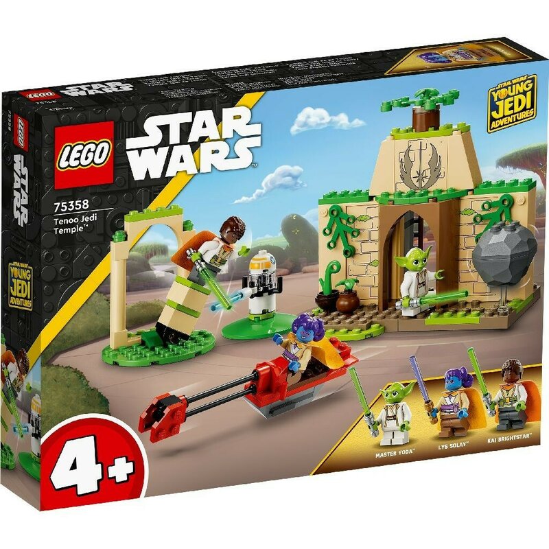 star wars: the last jedi (2017) LEGO STAR WARS TEMPLUL JEDI DE PE TENOO 75358