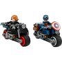 LEGO SUPER HEROES MOTOCICLETELE LUI BLACK WIDOW SI CAPTAIN AMERICA 76260 - 2