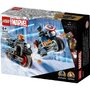 LEGO SUPER HEROES MOTOCICLETELE LUI BLACK WIDOW SI CAPTAIN AMERICA 76260 - 5