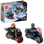 LEGO SUPER HEROES MOTOCICLETELE LUI BLACK WIDOW SI CAPTAIN AMERICA 76260 - 6