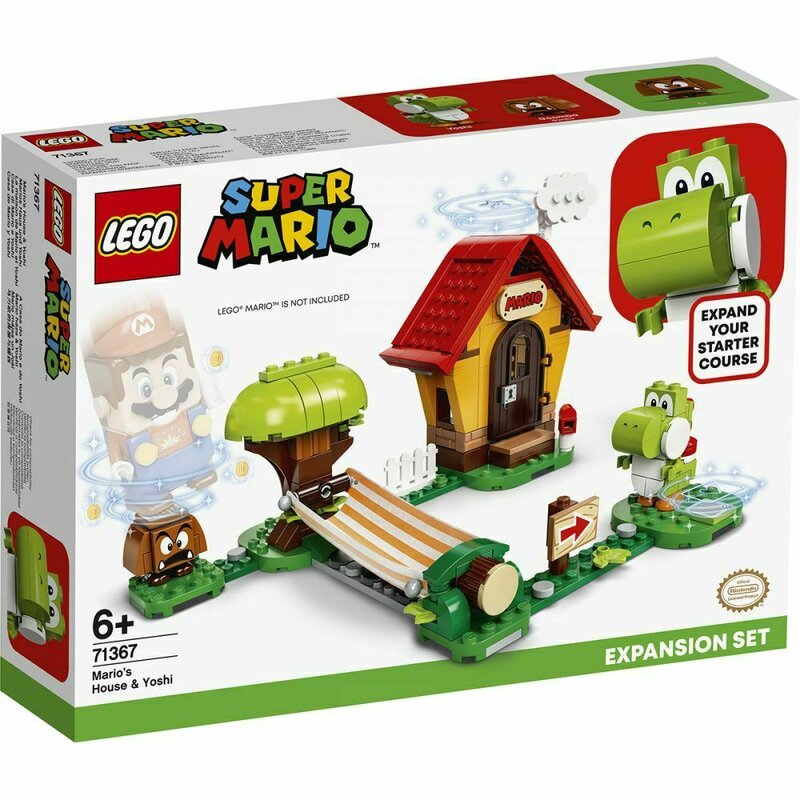 Lego - super mario set de extindere casa lui mario si yoshi 71367