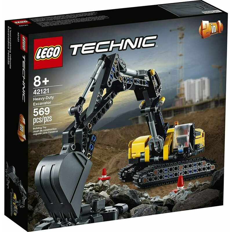 Lego - technic excavator de mare putere