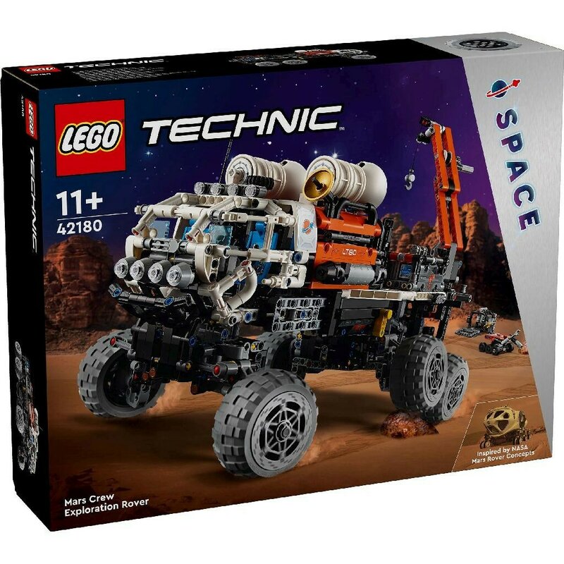 LEGO TECHNIC ROVER DE EXPLORARE MARTIANA CU ECHIPAJ UMAN 42180