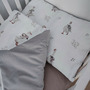Lenjerie de pat pentru copii, plapuma cu umplutura si perna, Koell, Colectia Gaste, marimea M, 100 x 75 cm - 7