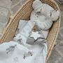 Lenjerie de pat pentru copii, plapuma cu umplutura si perna, Koell, Colectia Gaste, marimea S, 75 x 50 cm - 3
