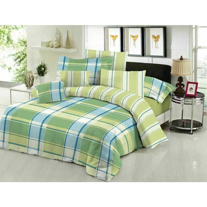 Somnart - lenjerie de pat din bumbac model m13 - 2 persoane