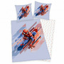 Herding - Lenjerie de pat Spiderman, pentru copii, din bumbac, reversibila, 2 piese, o husa pilota 140/200 cm, o husa perna 70/90 cm - 1