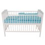 Lenjerie MyKids Crown Turquoise 3 Piese 140x70 - 4