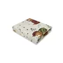 Lenjerie patut cu 3 piese, MimiNu, Cu cearceaf 120x60 cm, Din bumbac certificat Oeko Tex Standard 100, Cu pilota si husa pilota, 135x100 cm, Design, Teddy Bear On Moon - 5