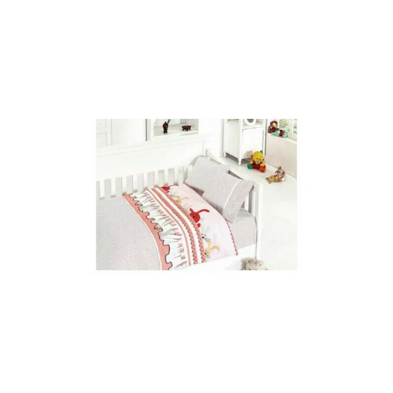 Kreis design - lenjerie 4 piese ginny first choice din bumbac, roz