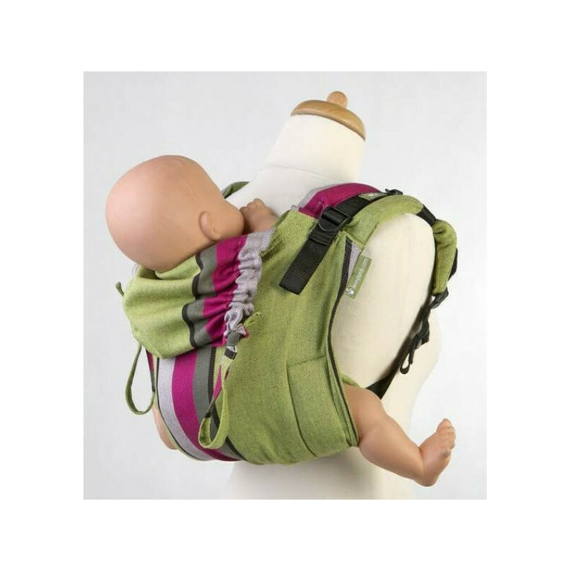 Lenny Lamb SSC Onbu - Toddler - Lime and Khaki