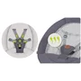Balansoar si sezlong, Lionelo, Rina, 2 in 1, Electric, Cu rotire 360 °, Cu telecomanda si cablu USB, Cu 2 directii de balansare si 5 niveluri de viteza, Cu 12 melodii, Gri - 17
