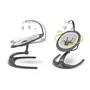 Balansoar si sezlong, Lionelo, Rina, 2 in 1, Electric, Cu rotire 360 °, Cu telecomanda si cablu USB, Cu 2 directii de balansare si 5 niveluri de viteza, Cu 12 melodii, Gri - 16