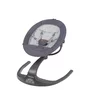 Balansoar si sezlong, Lionelo, Rina, 2 in 1, Electric, Cu rotire 360 °, Cu telecomanda si cablu USB, Cu 2 directii de balansare si 5 niveluri de viteza, Cu 12 melodii, Gri - 25