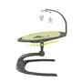 Balansoar si sezlong, Lionelo, Rina, 2 in 1, Electric, Cu rotire 360 °, Cu telecomanda si cablu USB, Cu 2 directii de balansare si 5 niveluri de viteza, Cu 12 melodii, Gri - 52