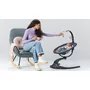 Balansoar si sezlong, Lionelo, Rina, 2 in 1, Electric, Cu rotire 360 °, Cu telecomanda si cablu USB, Cu 2 directii de balansare si 5 niveluri de viteza, Cu 12 melodii, Gri - 12