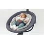 Balansoar si sezlong, Lionelo, Rina, 2 in 1, Electric, Cu rotire 360 °, Cu telecomanda si cablu USB, Cu 2 directii de balansare si 5 niveluri de viteza, Cu 12 melodii, Gri - 14