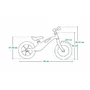 Bicicleta fara pedale, Lionelo, Bart Air, Usoara, Cu roti gonflabile, Cu cadru din magneziu, Cu ghidon si sa reglabile, Greutate 3.8 Kg, 12 inch, Conform cu standardul european de securitate EN71, Pink Violet - 14