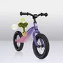 Bicicleta fara pedale, Lionelo, Bart Air, Usoara, Cu roti gonflabile, Cu cadru din magneziu, Cu ghidon si sa reglabile, Greutate 3.8 Kg, 12 inch, Conform cu standardul european de securitate EN71, Pink Violet - 21