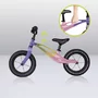 Bicicleta fara pedale, Lionelo, Bart Air, Usoara, Cu roti gonflabile, Cu cadru din magneziu, Cu ghidon si sa reglabile, Greutate 3.8 Kg, 12 inch, Conform cu standardul european de securitate EN71, Pink Violet - 22