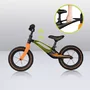Bicicleta fara pedale, Lionelo, Bart Air, Usoara, Cu roti gonflabile, Cu cadru din magneziu, Cu ghidon si sa reglabile, Greutate 3.8 Kg, 12 inch, Conform cu standardul european de securitate EN71, Negru - 15