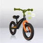 Bicicleta fara pedale, Lionelo, Bart Air, Usoara, Cu roti gonflabile, Cu cadru din magneziu, Cu ghidon si sa reglabile, Greutate 3.8 Kg, 12 inch, Conform cu standardul european de securitate EN71, Negru - 16