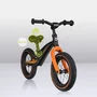 Bicicleta fara pedale, Lionelo, Bart Air, Usoara, Cu roti gonflabile, Cu cadru din magneziu, Cu ghidon si sa reglabile, Greutate 3.8 Kg, 12 inch, Conform cu standardul european de securitate EN71, Negru - 20