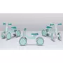 Bicicleta fara pedale, Lionelo, Villy, Cu 4 roti, Din spuma EVA si TPR, Stabila, Manere moi, antiderapante, 12- 36 luni, Sustine pana la 30 kg, Certificata EN 71-1:2014, EN 71-2:2011, EN 71-3:2019, Verde turcoaz - 12