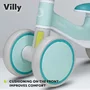 Bicicleta fara pedale, Lionelo, Villy, Cu 4 roti, Din spuma EVA si TPR, Stabila, Manere moi, antiderapante, 12- 36 luni, Sustine pana la 30 kg, Certificata EN 71-1:2014, EN 71-2:2011, EN 71-3:2019, Verde turcoaz - 17