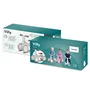 Bicicleta fara pedale, Lionelo, Villy, Cu 4 roti, Din spuma EVA si TPR, Stabila, Manere moi, antiderapante, 12- 36 luni, Sustine pana la 30 kg, Certificata EN 71-1:2014, EN 71-2:2011, EN 71-3:2019, Verde turcoaz - 24
