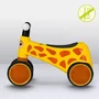 Bicicleta fara pedale, Lionelo, Sammy, Cu 4 roti, Din spuma EVA, Stabila, Manere moi, antiderapante, 12- 36 luni, Greutate maxima suportata 25 kg, Certificata EN 71-1:2014, EN 71-2:2011, EN 71-3:2019, Galben - 44