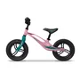 Bicicleta fara pedale, Lionelo, Bart Tour, Usoara, Cu cadru din magneziu, 3.3 Kg, 12 inch, Conform cu standardul european de securitate EN71, Pink Bubblegum - 7