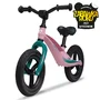 Bicicleta fara pedale, Lionelo, Bart Tour, Usoara, Cu cadru din magneziu, 3.3 Kg, 12 inch, Conform cu standardul european de securitate EN71, Pink Bubblegum - 9