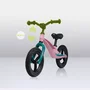 Bicicleta fara pedale, Lionelo, Bart Tour, Usoara, Cu cadru din magneziu, 3.3 Kg, 12 inch, Conform cu standardul european de securitate EN71, Pink Bubblegum - 14