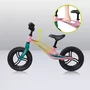 Bicicleta fara pedale, Lionelo, Bart Tour, Usoara, Cu cadru din magneziu, 3.3 Kg, 12 inch, Conform cu standardul european de securitate EN71, Pink Bubblegum - 13