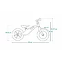 Bicicleta fara pedale, Lionelo, Bart Tour, Usoara, Cu cadru din magneziu, 3.3 Kg, 12 inch, Conform cu standardul european de securitate EN71, Pink Bubblegum - 35