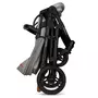 Carucior 2 in 1, Lionelo, Mari Tour, Cu landou individual si salteluta moale, Reversibil, Maner ajustabil, Plasa de tantari, Husa de picioare, Geanta parinti, 22 kg, Conform cu standardele europene de securitate EN1888 si EN1466, Gri - 23