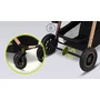 Carucior 2 in 1, Lionelo, Amber, Cadru aluminiu, Cu landou intarit si salteluta moale, Reversibil, Maner ajustabil, Huse pentru picioare, ploaie, Plasa de tantari, Geanta parinti, Pana la 22 kg, EN1888-1, EN1888-2, EN1466, Negru - 37