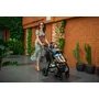 Carucior 2 in 1, Lionelo, Amber, Cadru aluminiu, Cu landou intarit si salteluta moale, Reversibil, Maner ajustabil, Huse pentru picioare, ploaie, Plasa de tantari, Geanta parinti, Pana la 22 kg, EN1888-1, EN1888-2, EN1466, Negru - 45