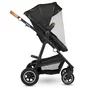 Carucior 3 in 1, Lionelo, Amber, Cadru aluminiu, Cu landou intarit si salteluta moale, Cu scoica auto testata ADAC, Reversibil, Cu accesorii, Geanta parinti, Pana la 22 kg, Gri Inchis - 37